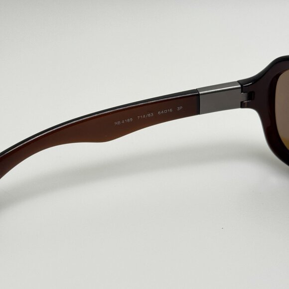 Ray Ban Sunglasses RB 4189 714/83 Polarized 64-16 main image 5